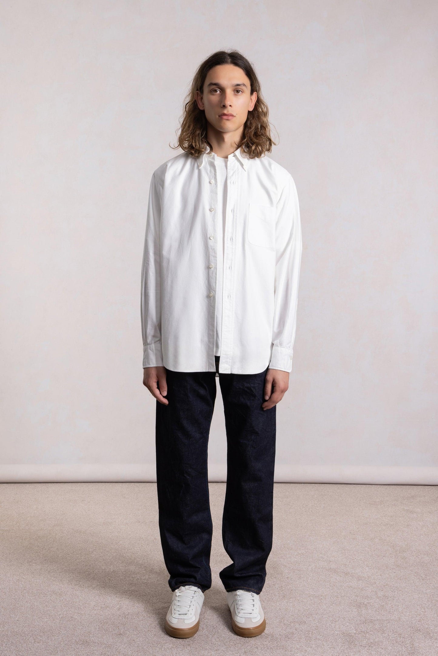Chemise 'Vintage Ivy' - Oxford Blanc