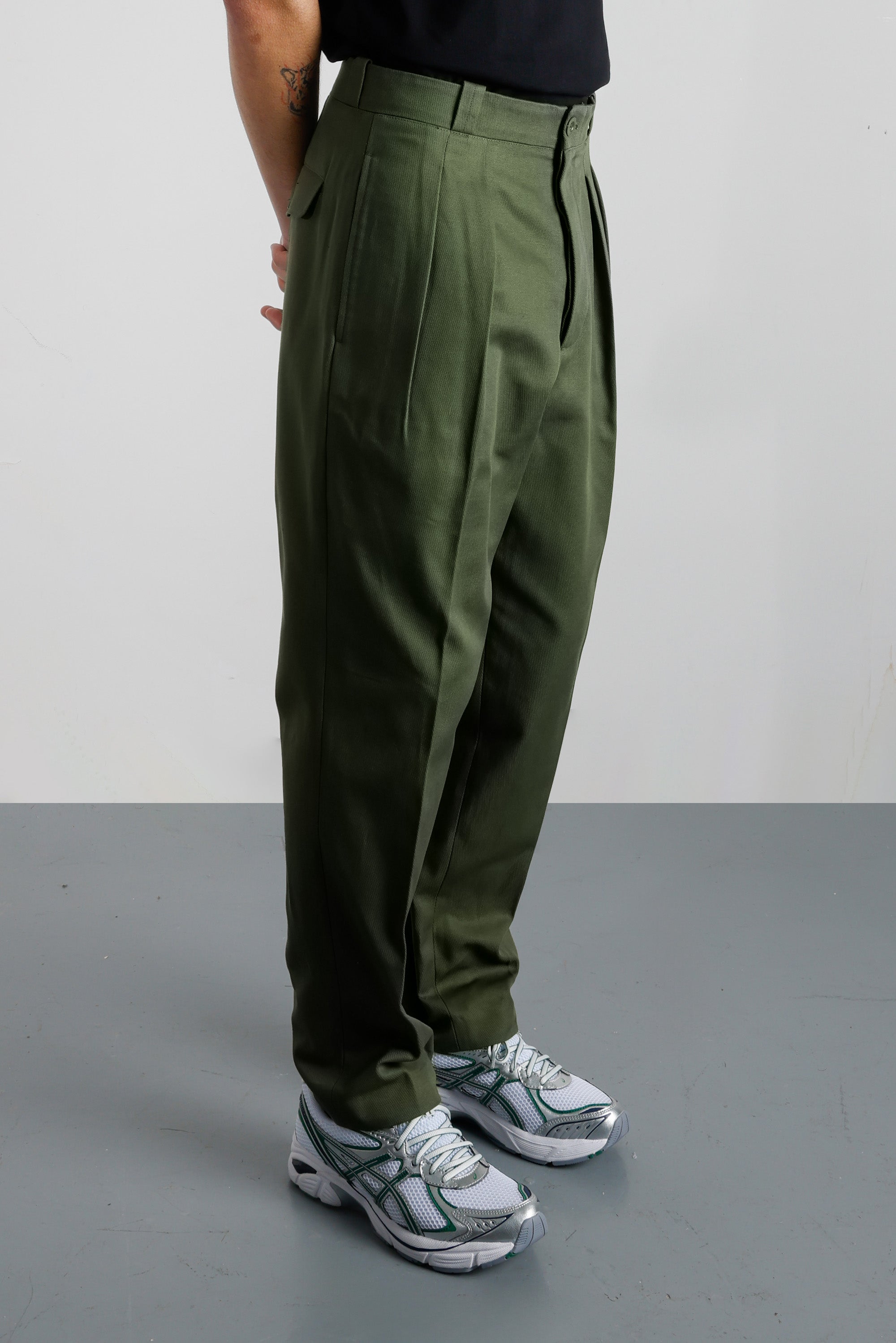 Pantalon French Military Coton Olive