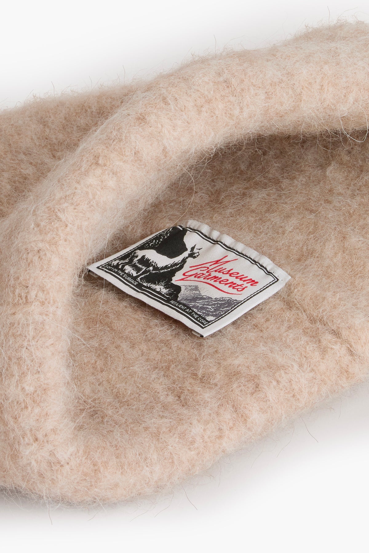 Alpaca Beanie - Beige Melange