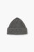 Alpaca Beanie - Dark Grey Melange