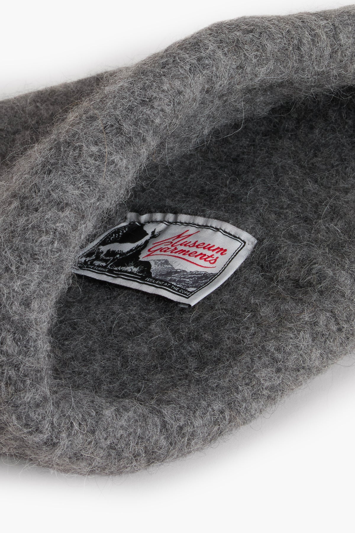 Alpaca Beanie - Dark Grey Melange