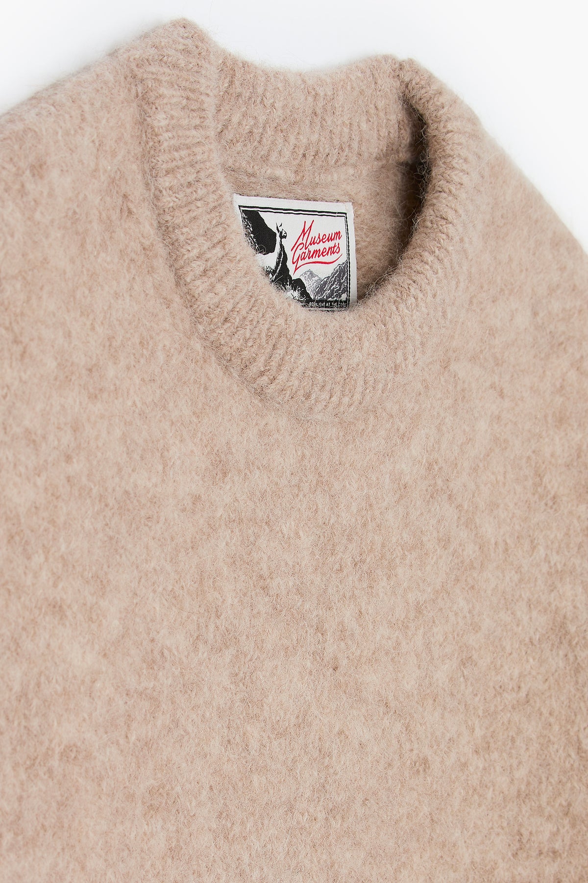 Alpaca Sweater - Beige Melange