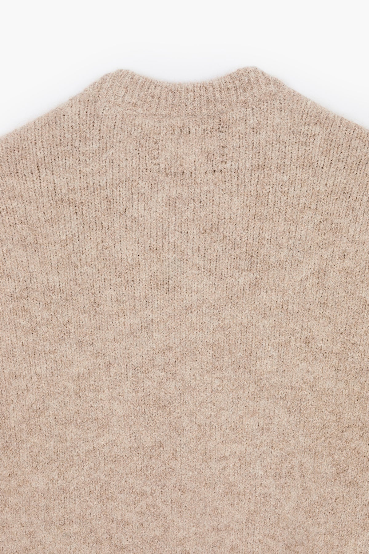 Alpaca Sweater - Beige Melange