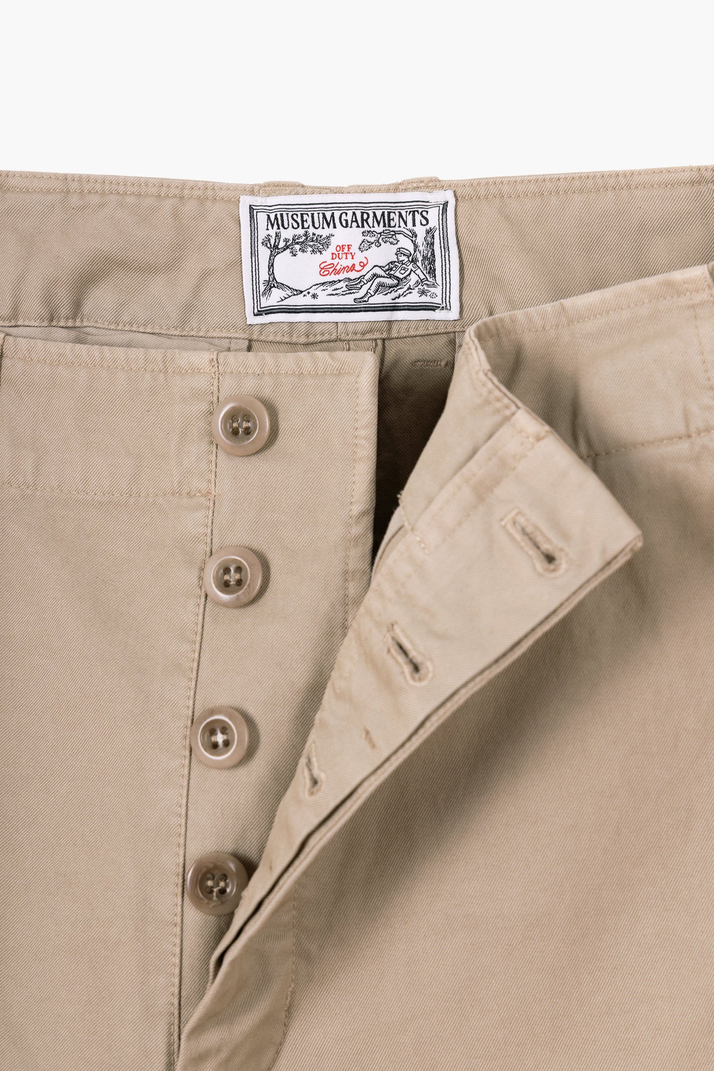 Off-duty Chino - Beige