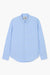 Corporate Shirt - Popeline de coton rayée Bleu/Blanc