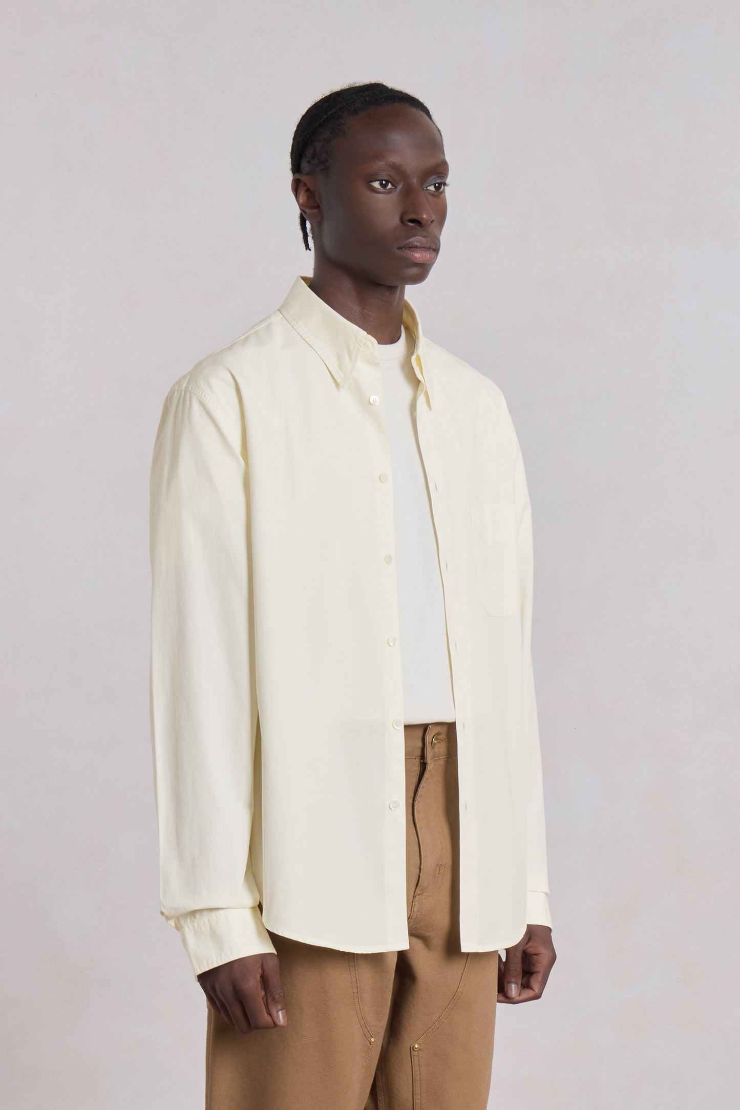 Corporate shirt - Garment Dyed Vanille