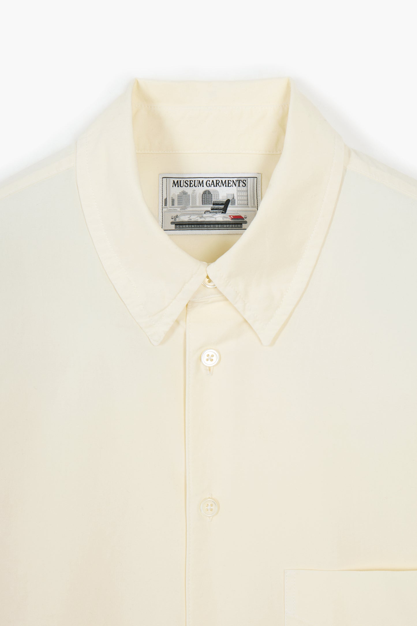 Corporate shirt - Garment Dyed Vanille