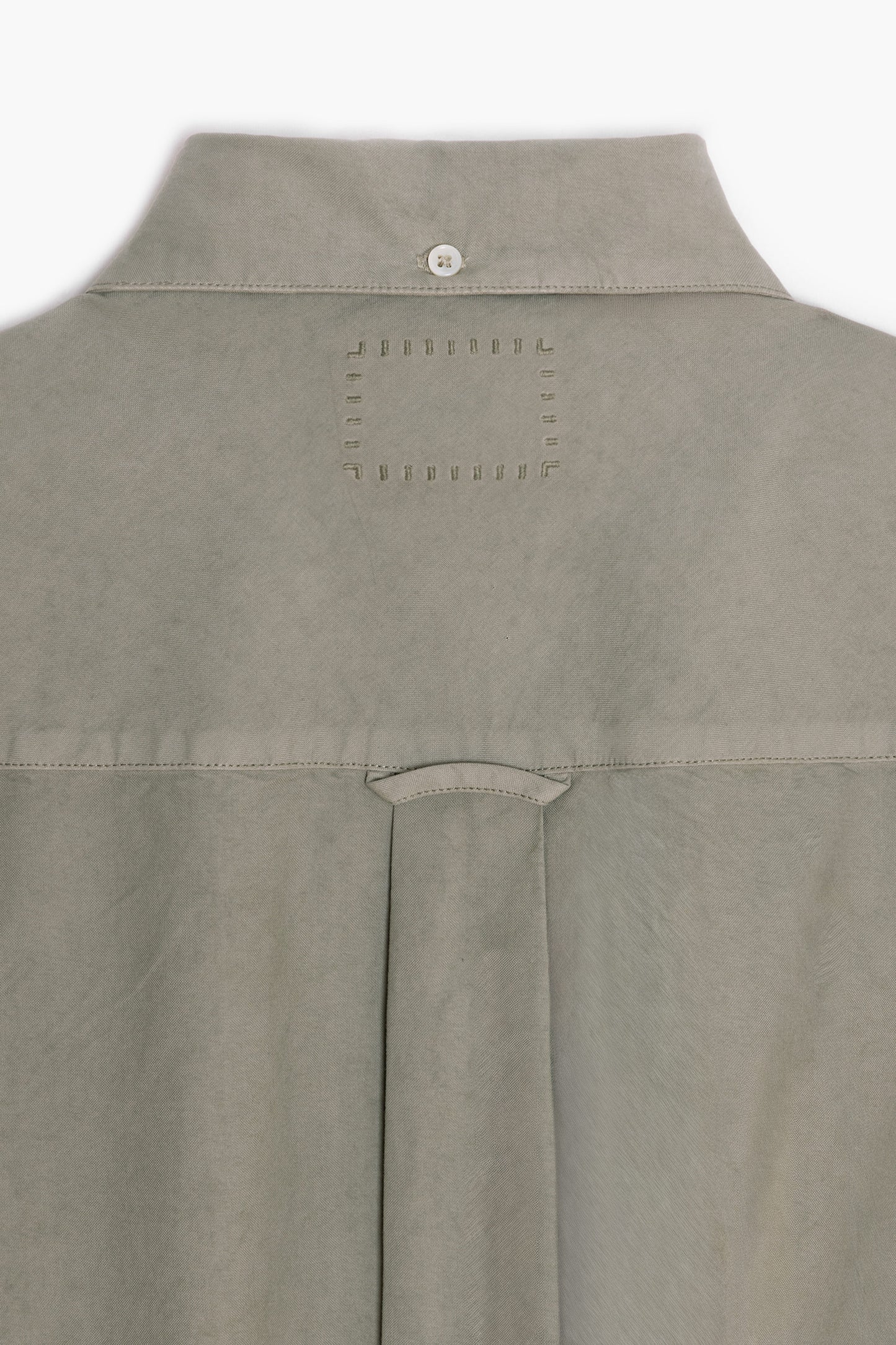 Dad's shirt - Oxford de Coton Sauge