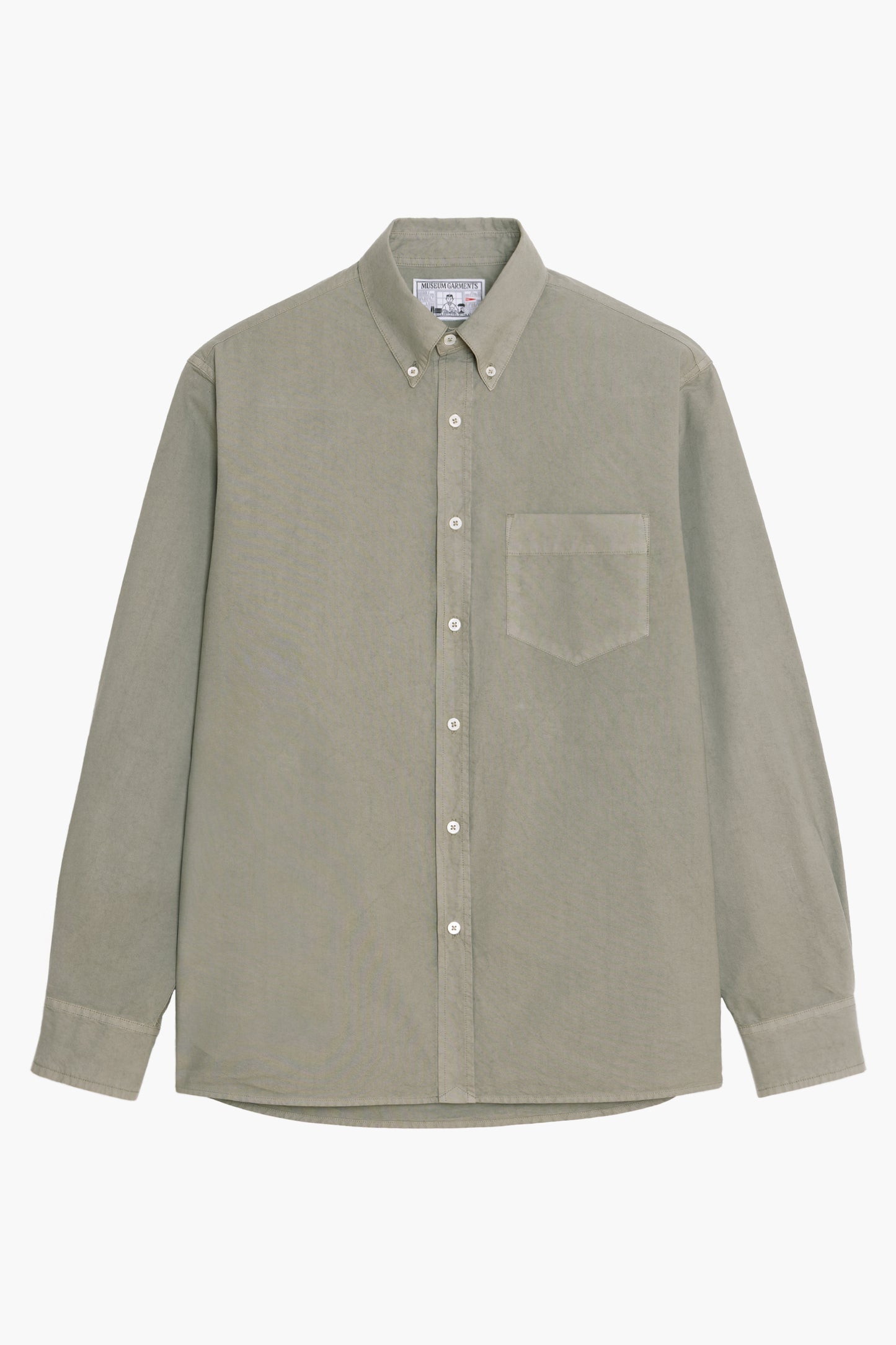 Dad's shirt - Oxford de Coton Sauge