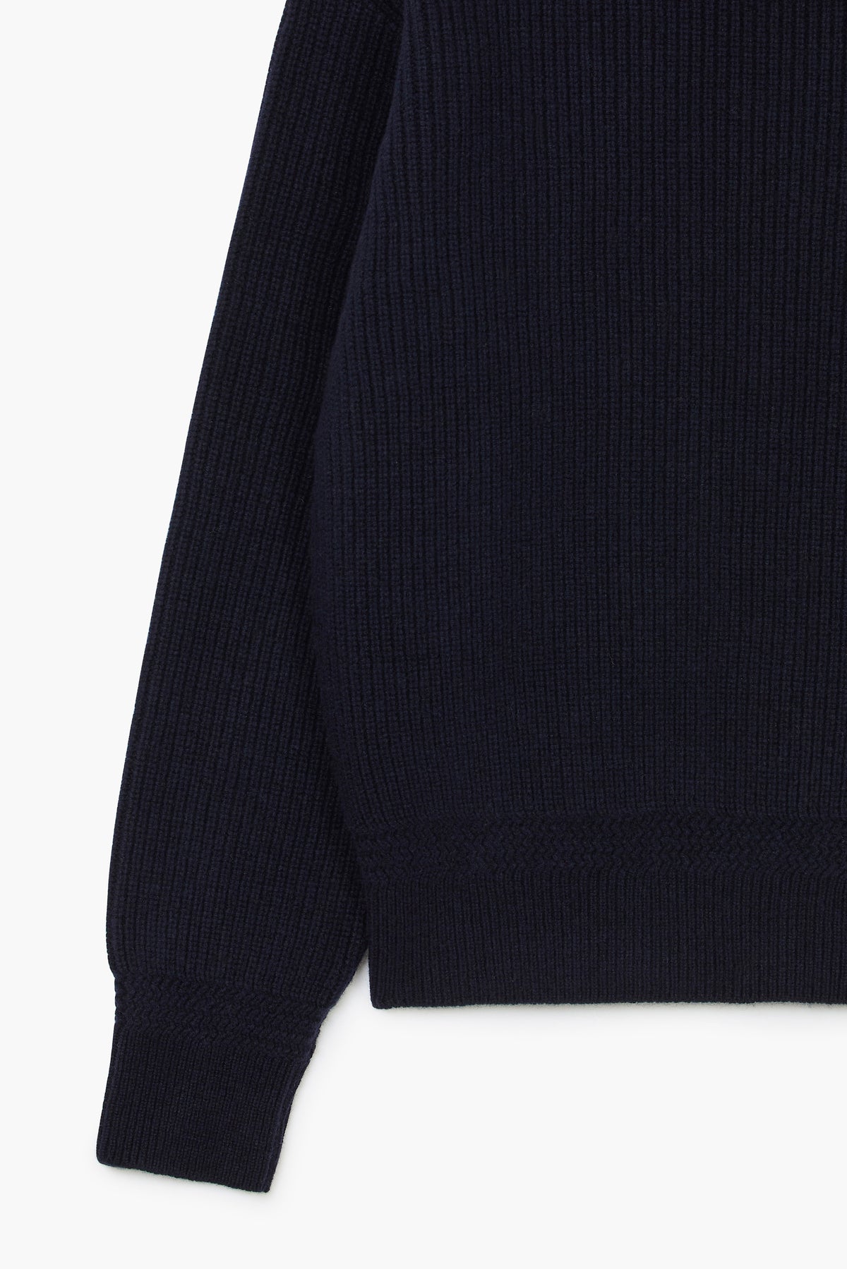 Deck Sweater - Laine d'agneau Bleu Marine