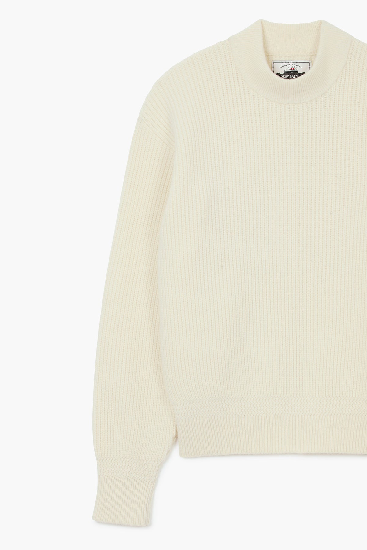 Deck Sweater - Laine d'agneau Natural