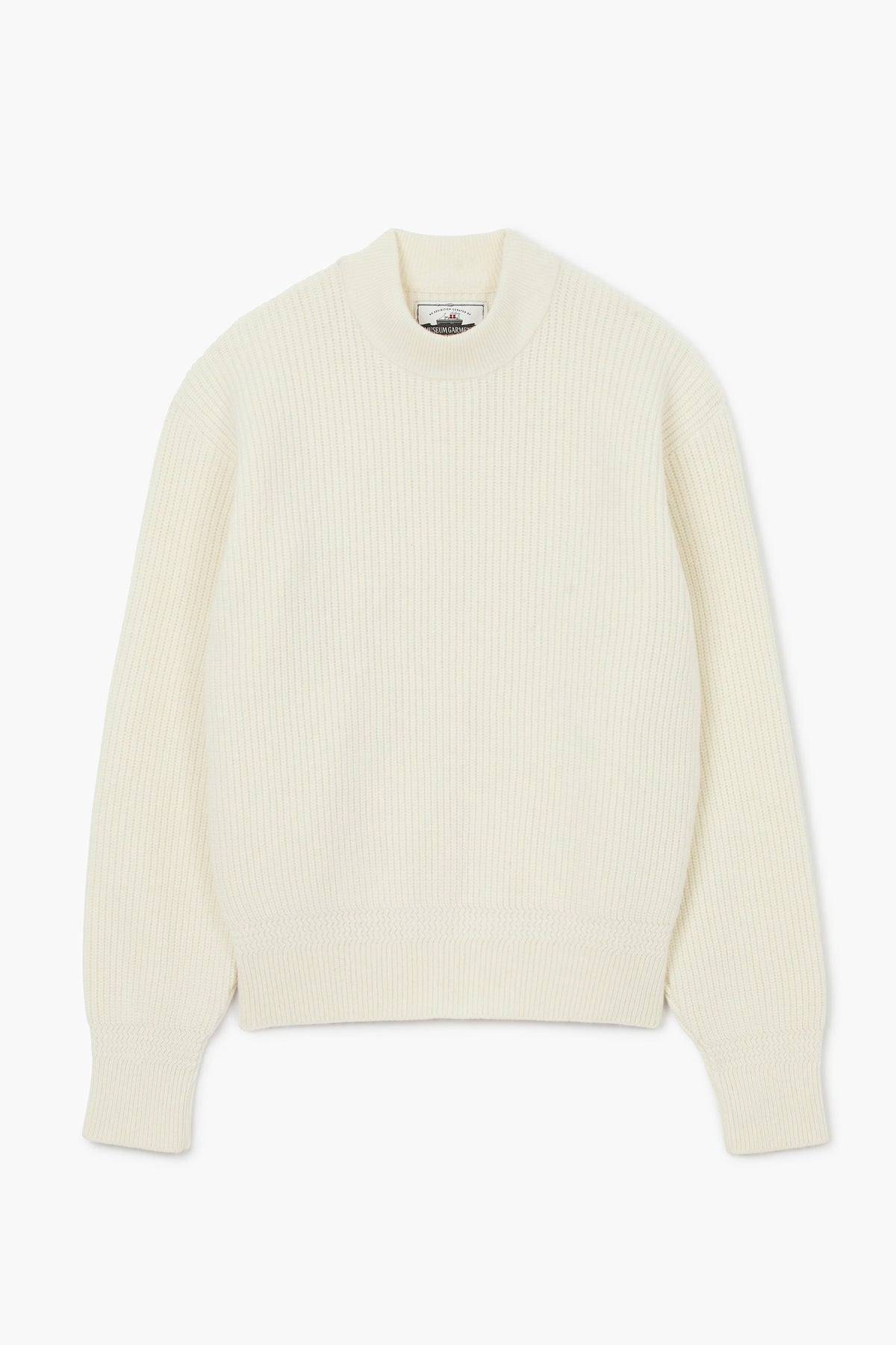 Deck Sweater - Laine d'agneau Natural