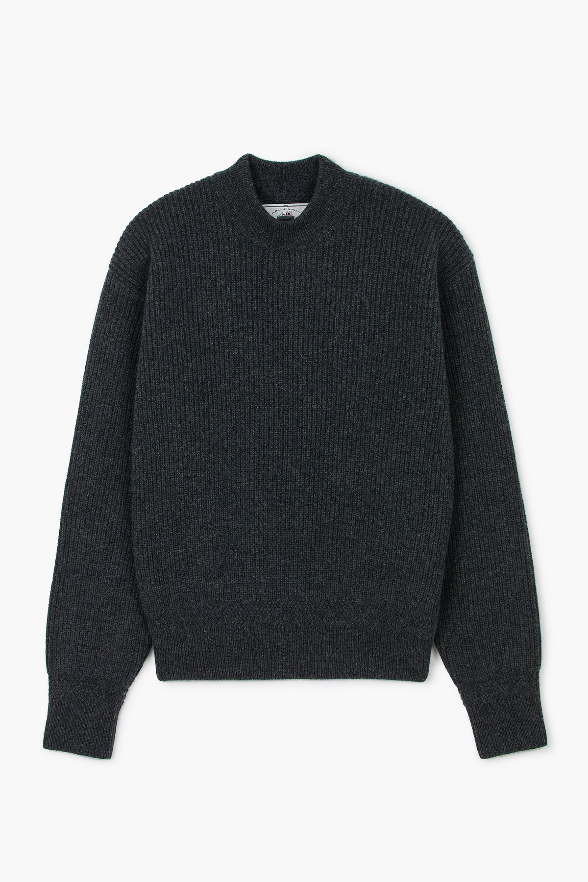 Deck Sweater - Lambswool Charcoal