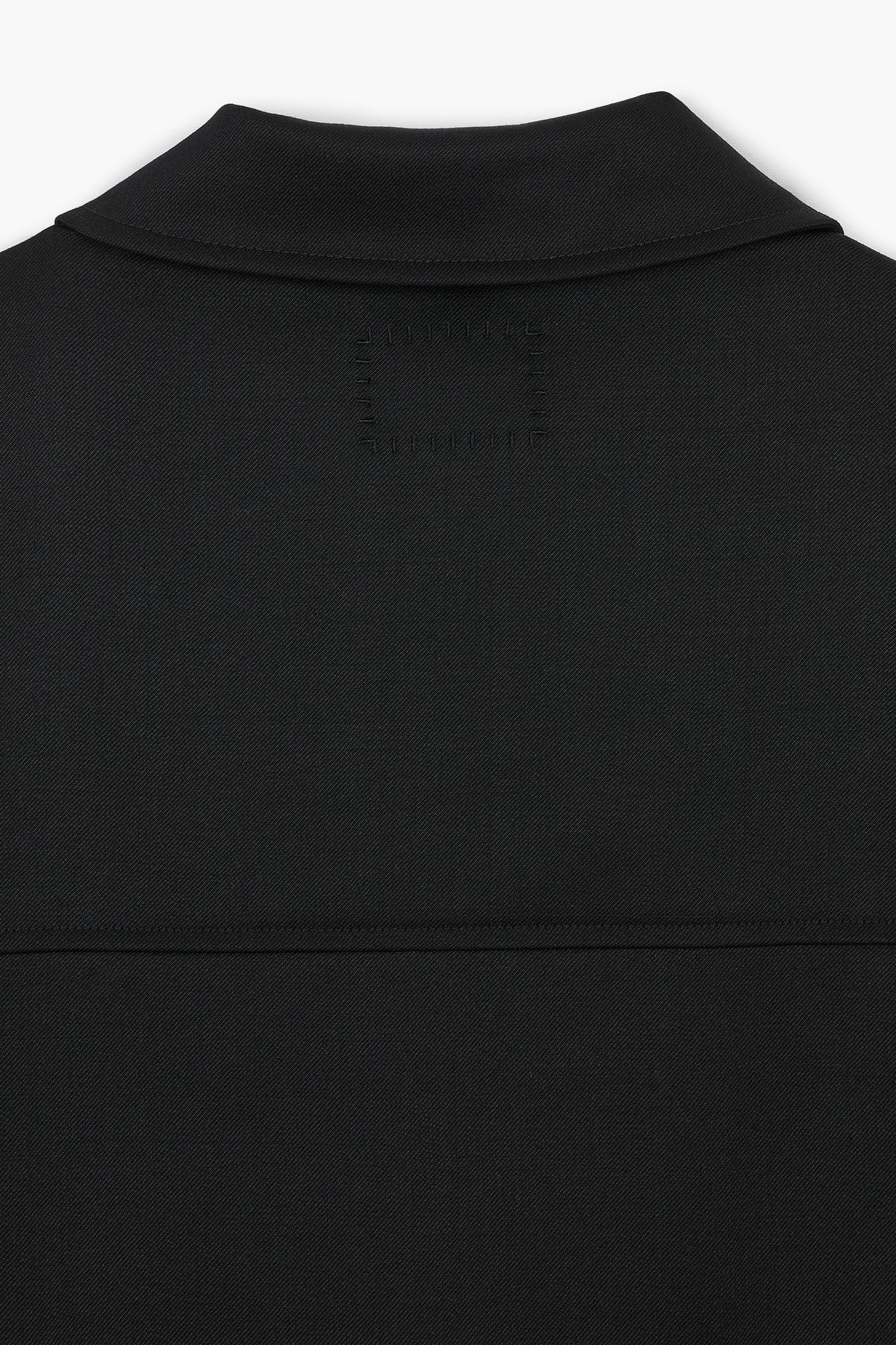 Exhibition Jacket - Wool gabardine Black