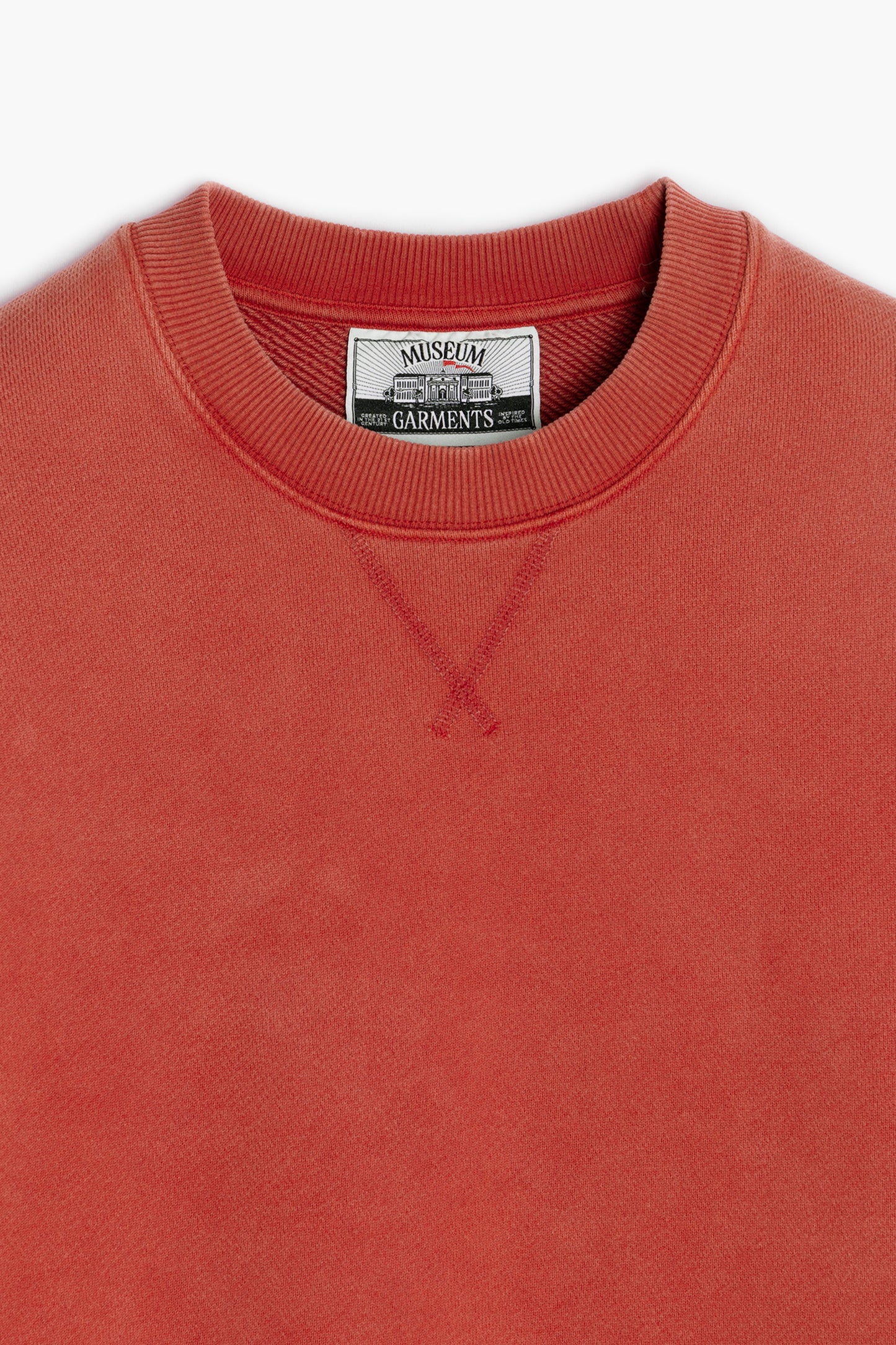 Athletic Sweatshirt - Faded Red