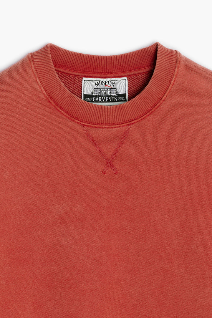 Athletic Sweatshirt - Faded Red
