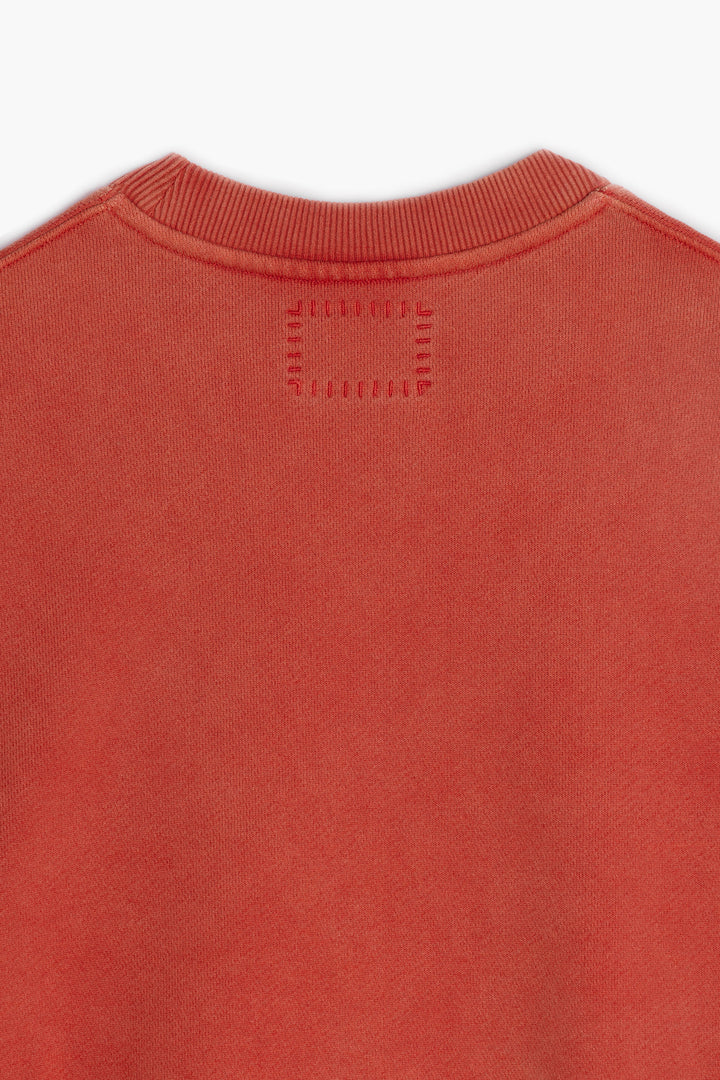 Athletic Sweatshirt - Faded Red
