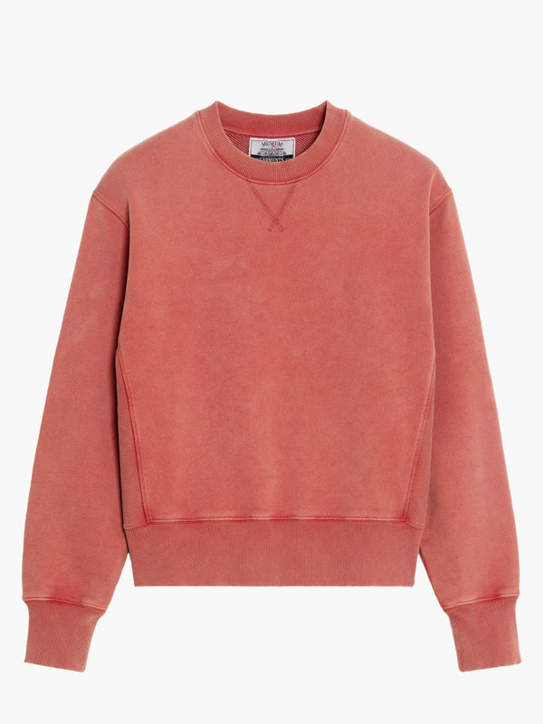 Athletic Sweatshirt - Faded Red
