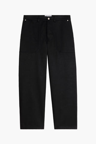 Fatigue Pants - Satin de coton Noir