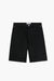 Fatigue Shorts - Satin de coton Noir