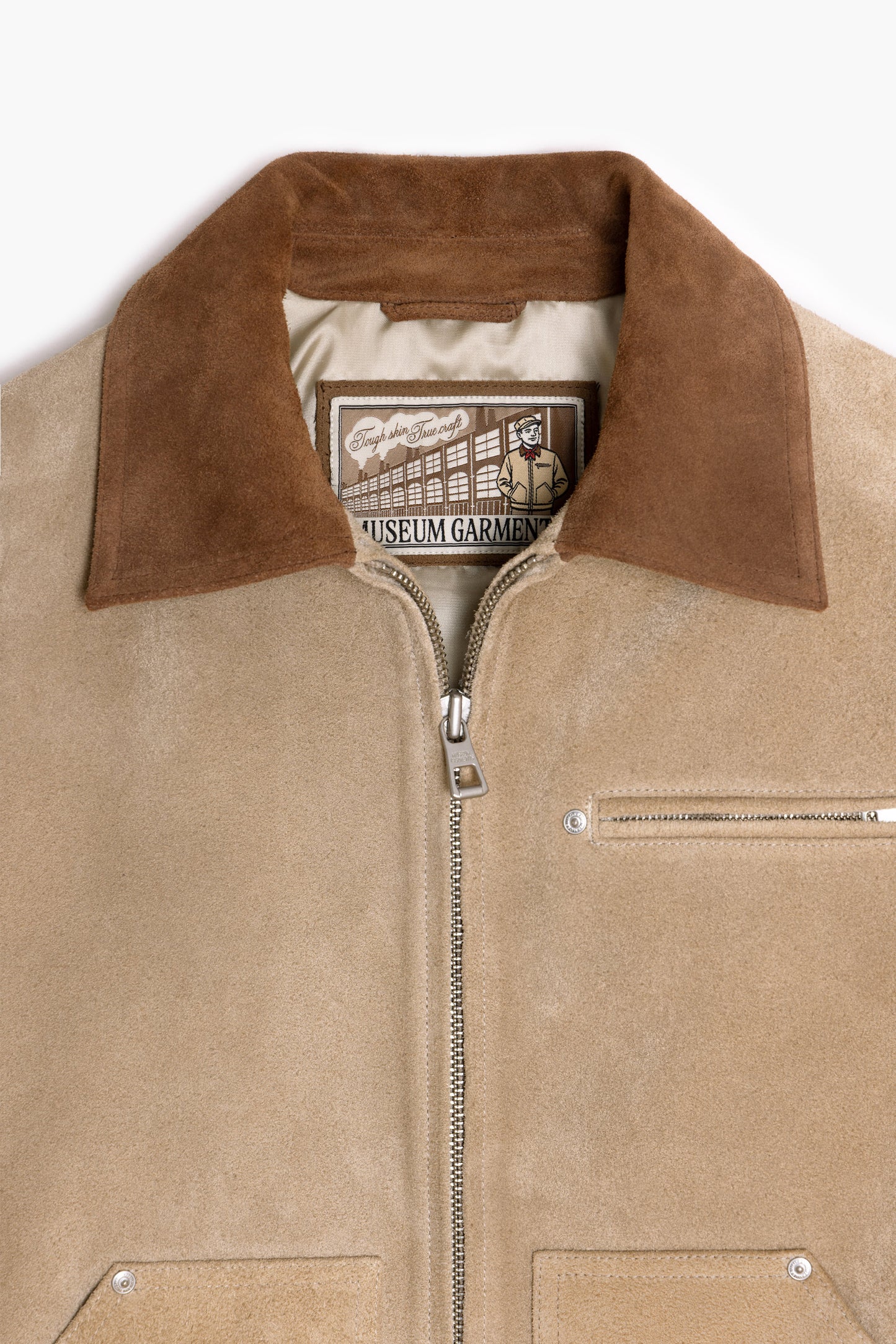 Labor Jacket - Suède beige clair