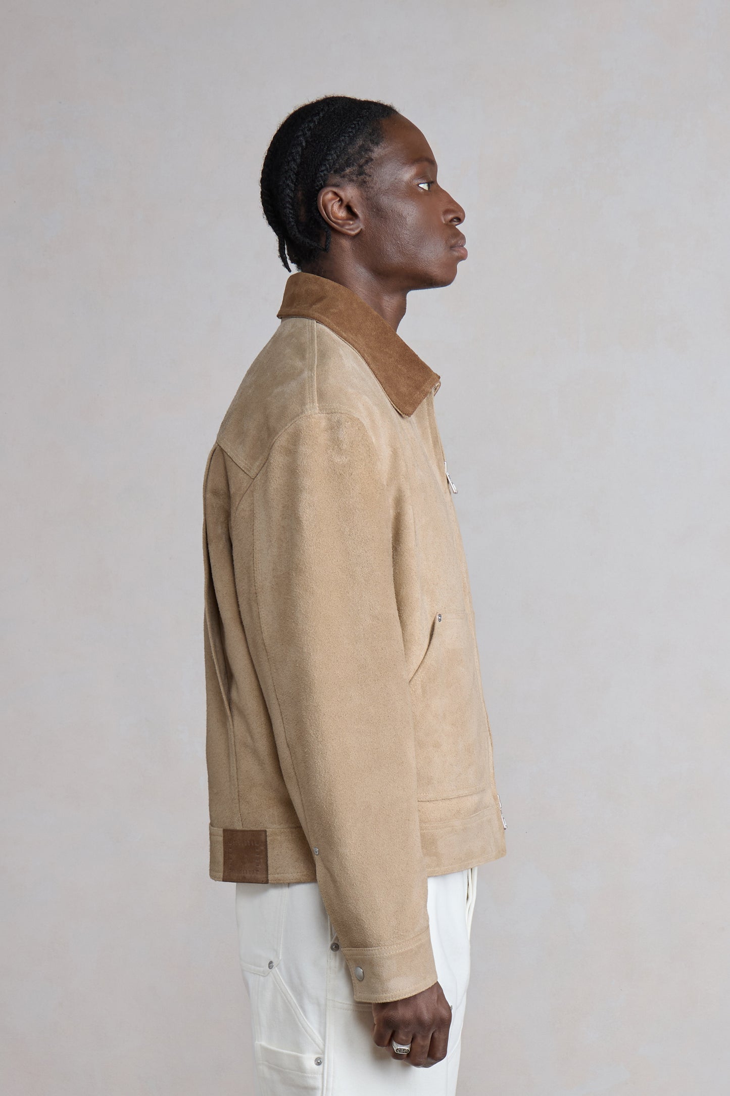 Labor Jacket - Suède beige clair