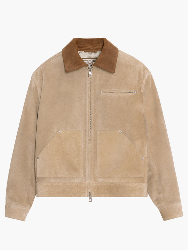 Labor Jacket - Suède beige clair