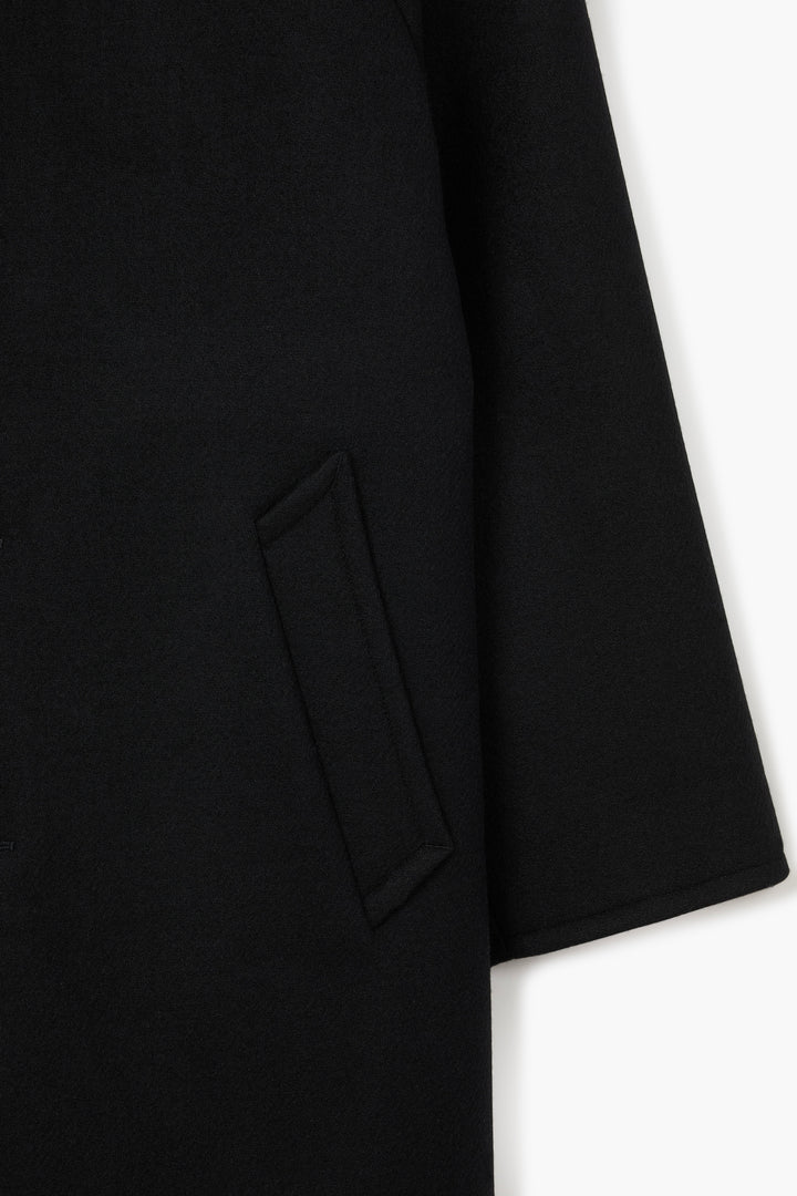Manteau Car Coat Raglan - Noir