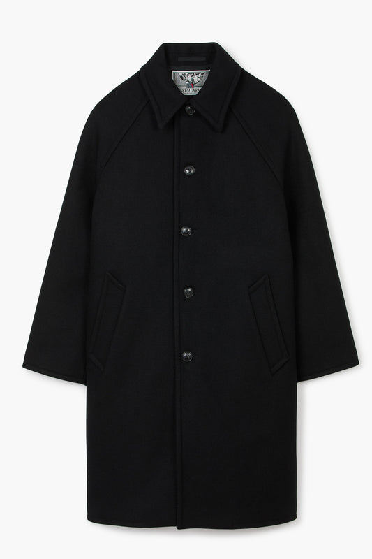 Manteau Car Coat Raglan - Noir
