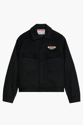 Pumpist Jacket - Satin de coton Noir