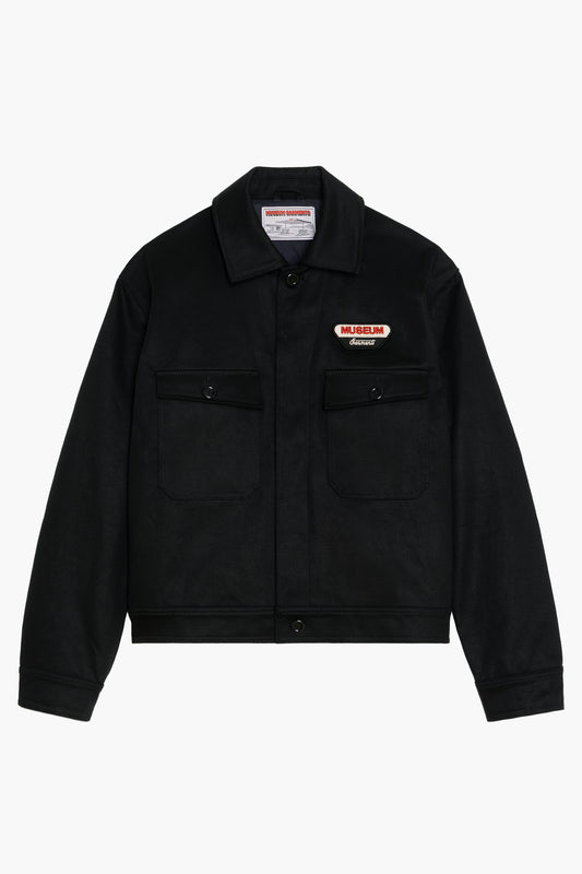 Pumpist Jacket - Satin de coton Noir