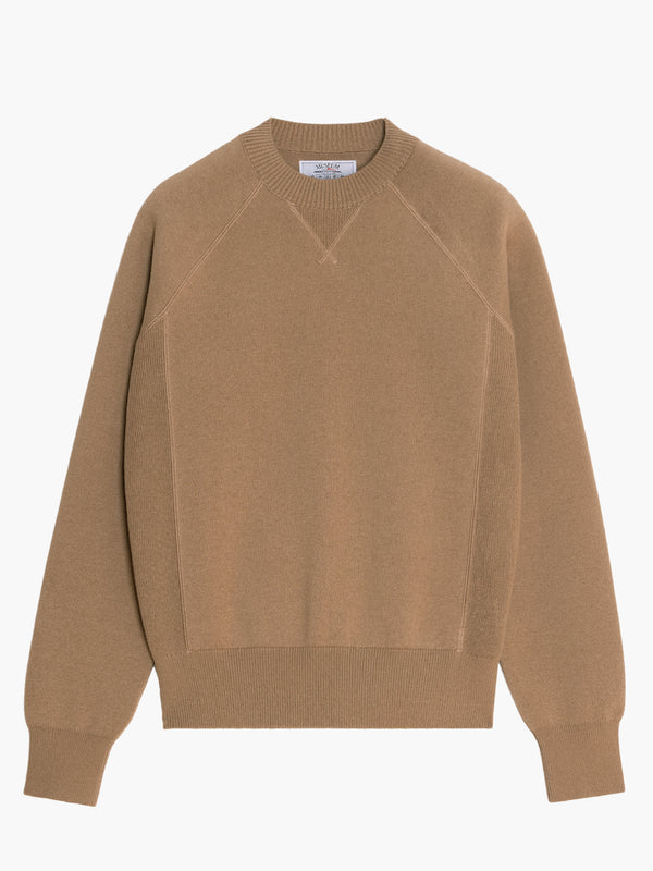 Athletic Sweater Raglan - Beige melange