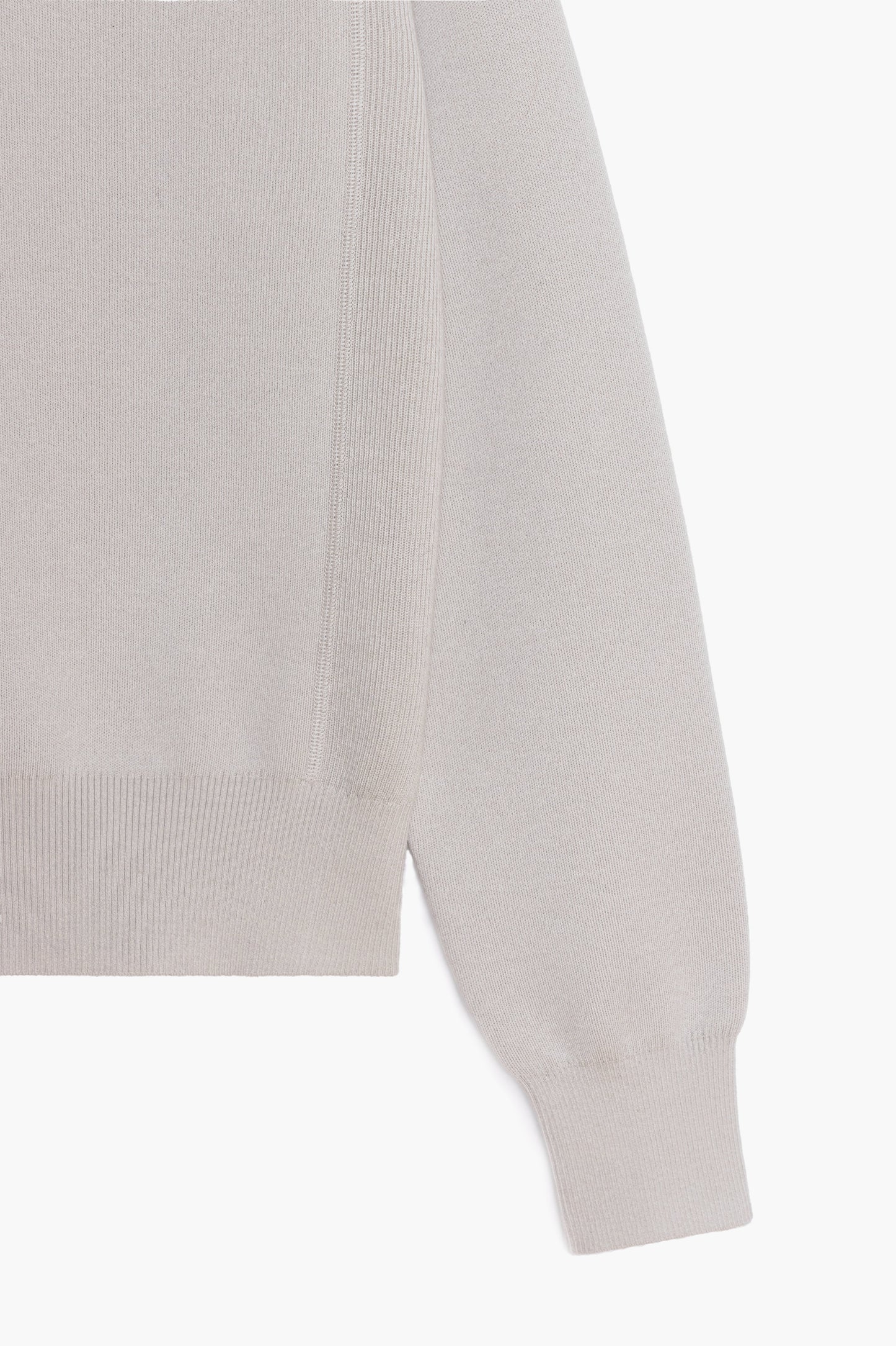 Athletic Sweater Raglan - Light Grey melange