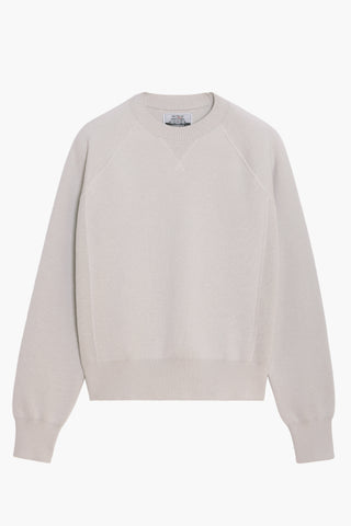 Athletic Sweater Raglan - Light Grey melange