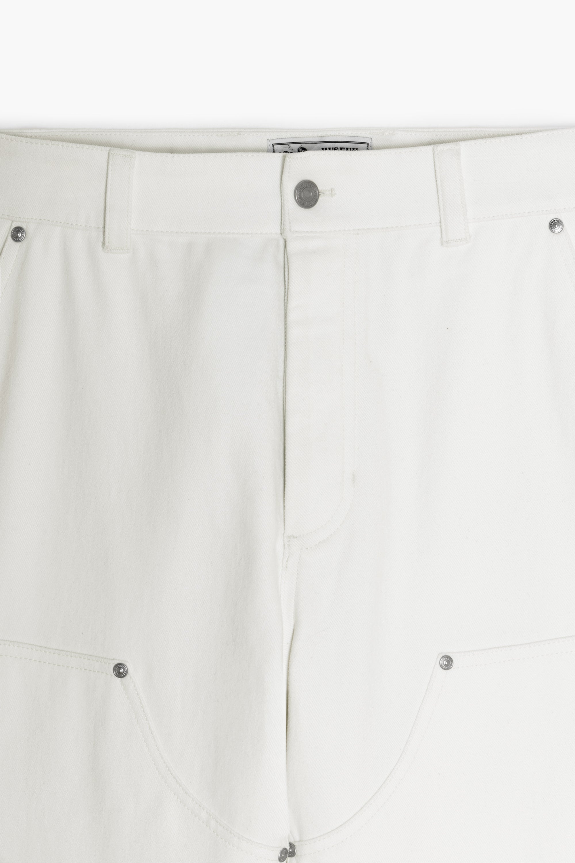 MUSEUM GARMENTS - Ecru Cotton Twill Soft Double Knee Pants – suuupply