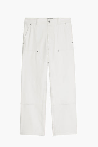 Pantalon Soft Double Knee - Twill de coton Ecru