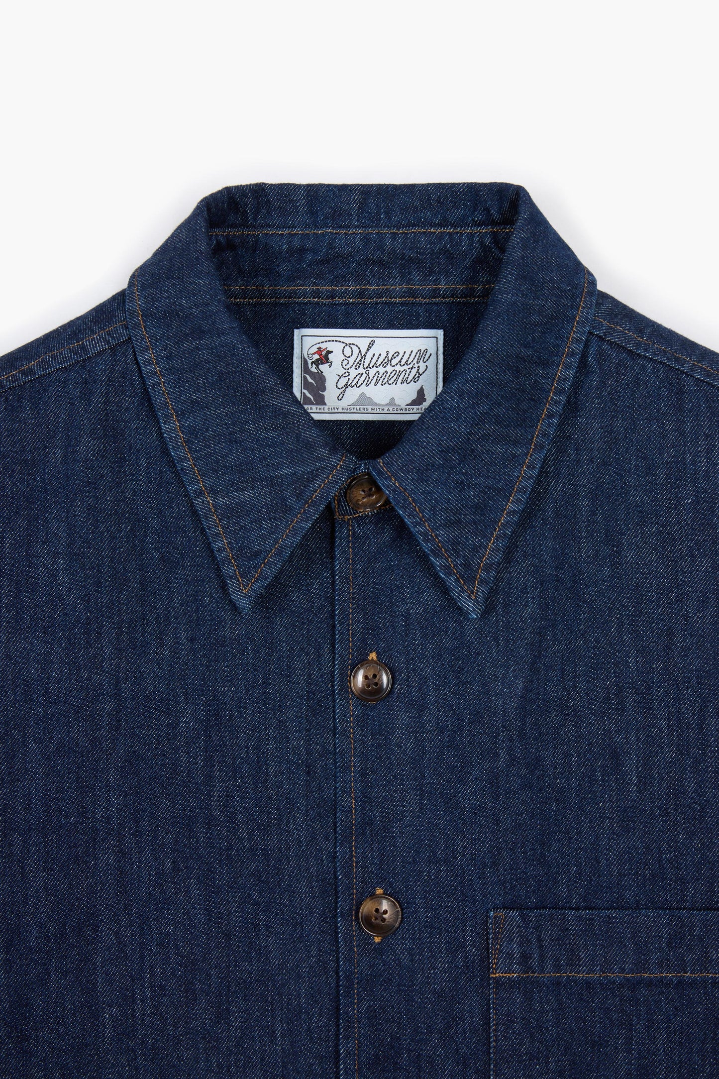 Western Overshirt - Denim