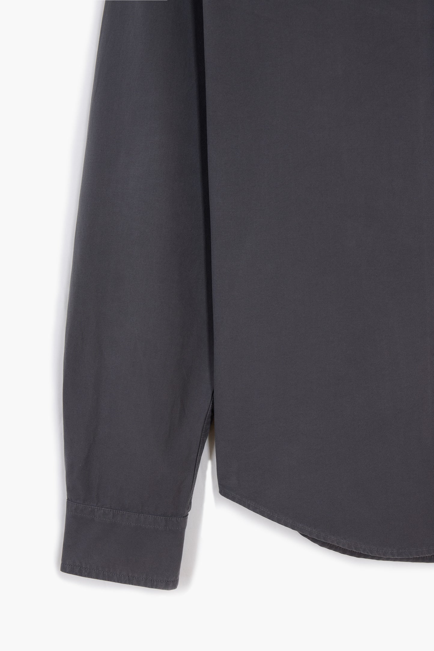 Corporate shirt - Garment Dyed Gris Anthracite