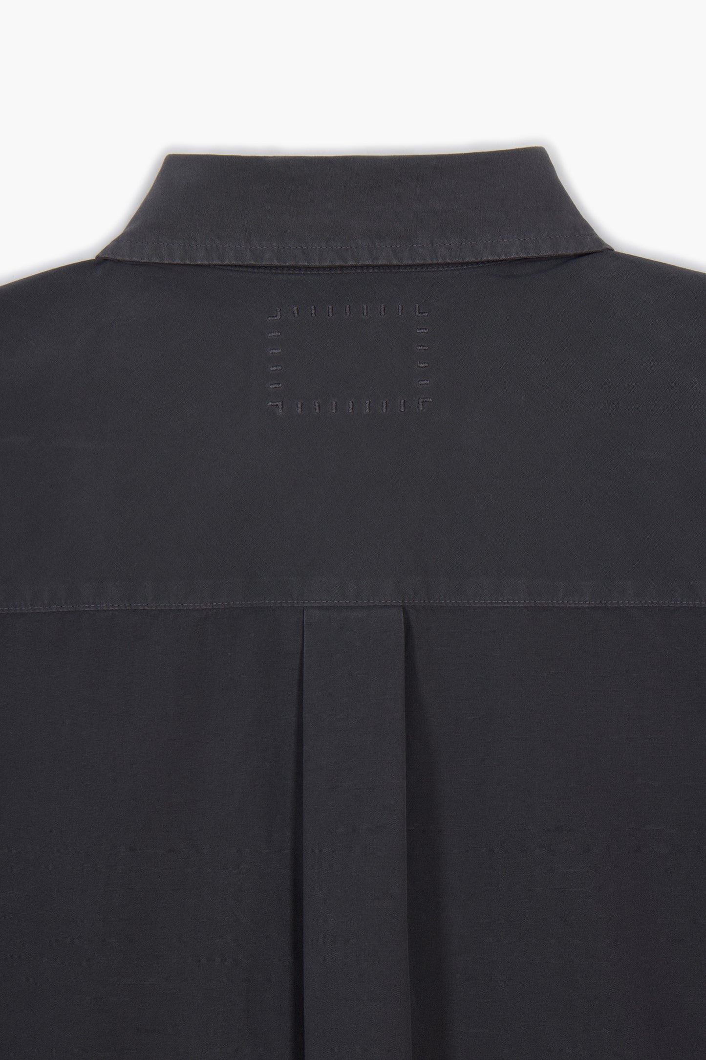 Corporate shirt - Garment Dyed Gris Anthracite