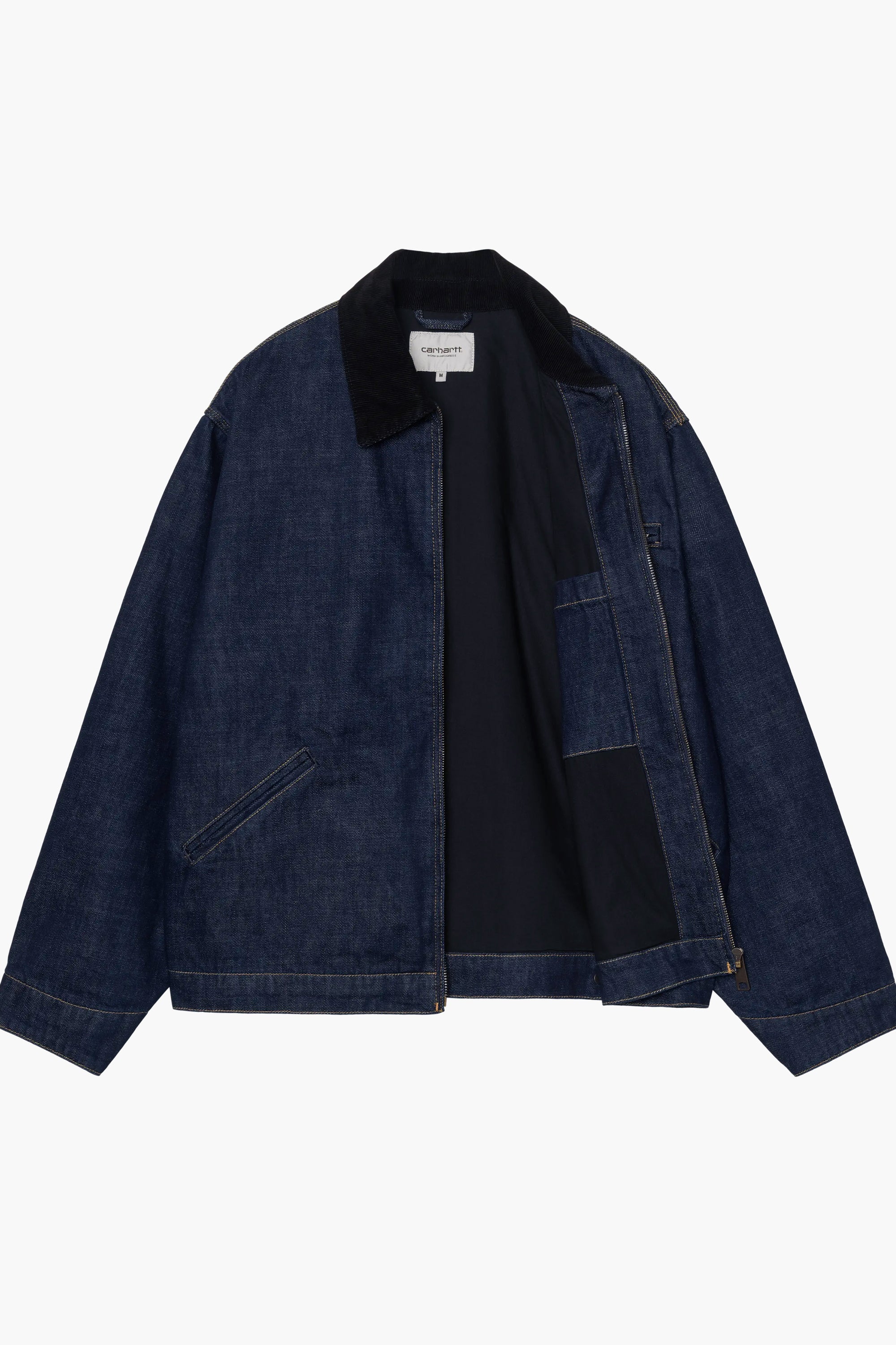 CARHARTT WIP - OG Detroit Jacket - Blue / Black rinsed – suuupply