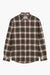 Dad's shirt - Flanelle de coton à carreaux Vert/Rouge