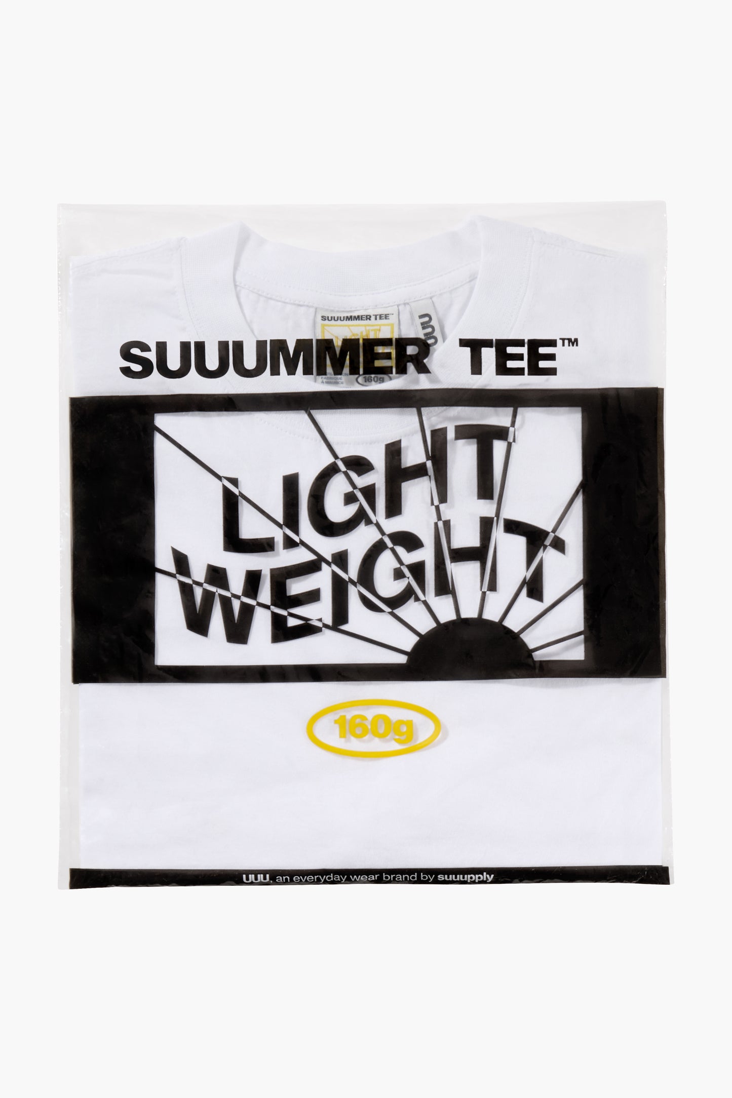 T-shirt 'Suuummer Tee' - Blanc