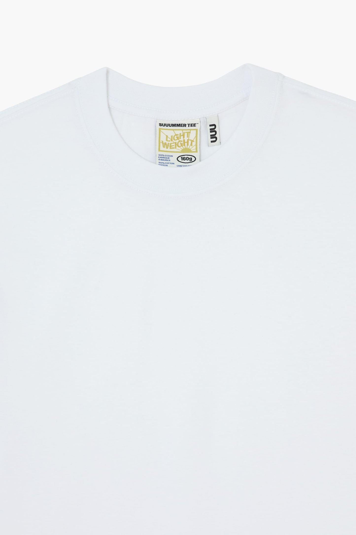 T-shirt 'Suuummer Tee' - Blanc