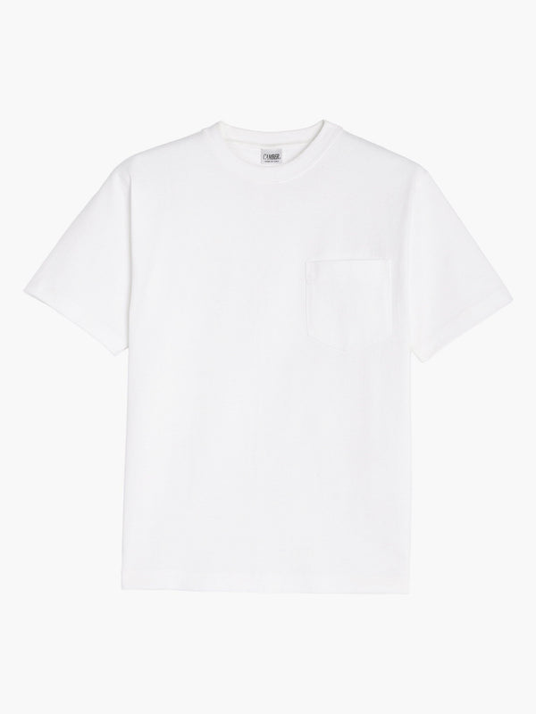 T-shirt à poche Max-weight - Blanc