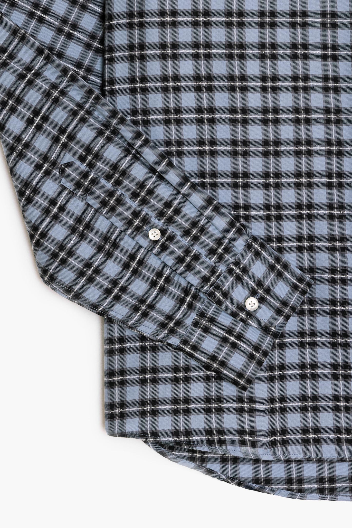 Find shirt - Carreaux Bleu Marine/Blanc