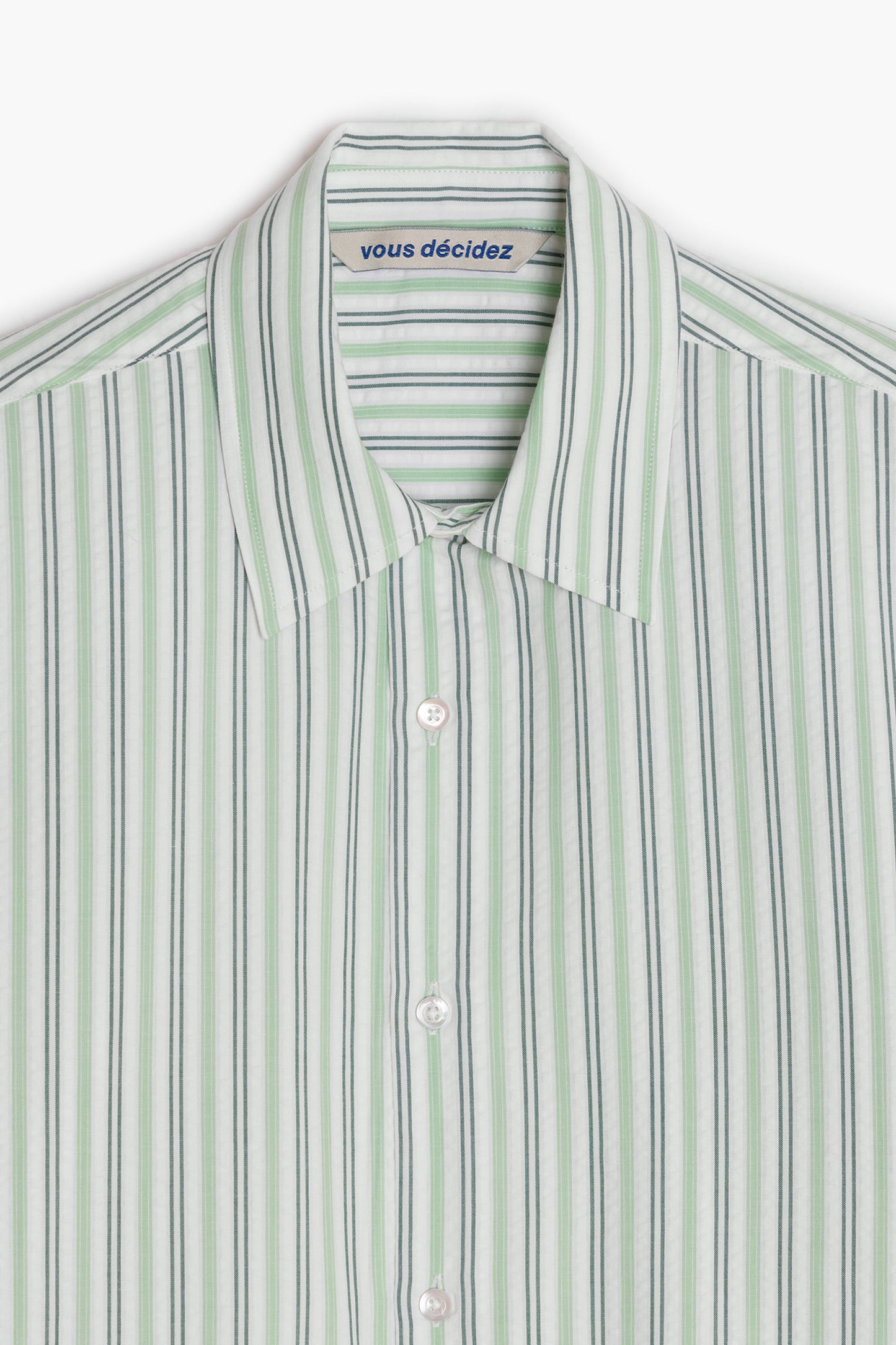 Find shirt - Green/White Striped