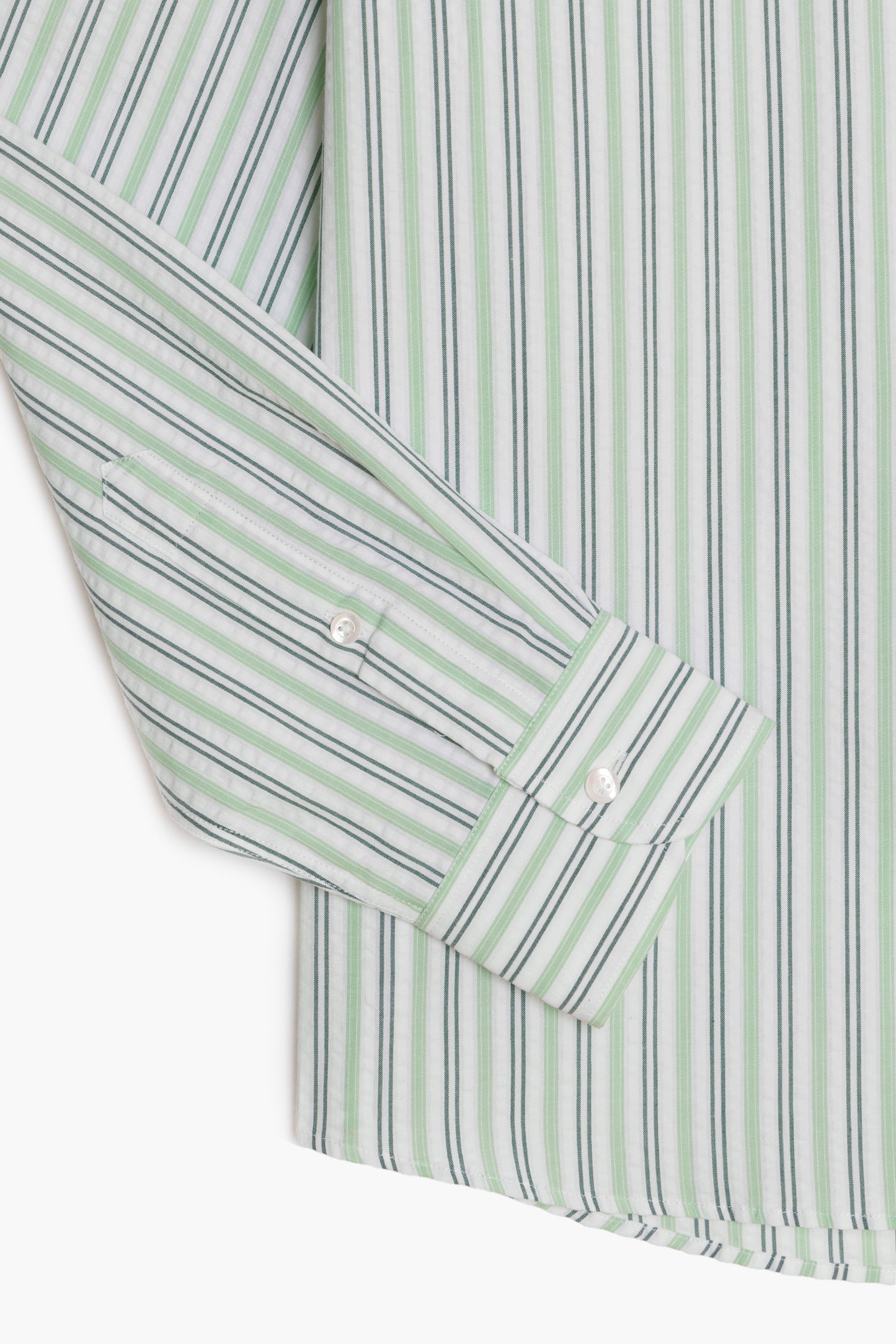 Find shirt - Green/White Striped