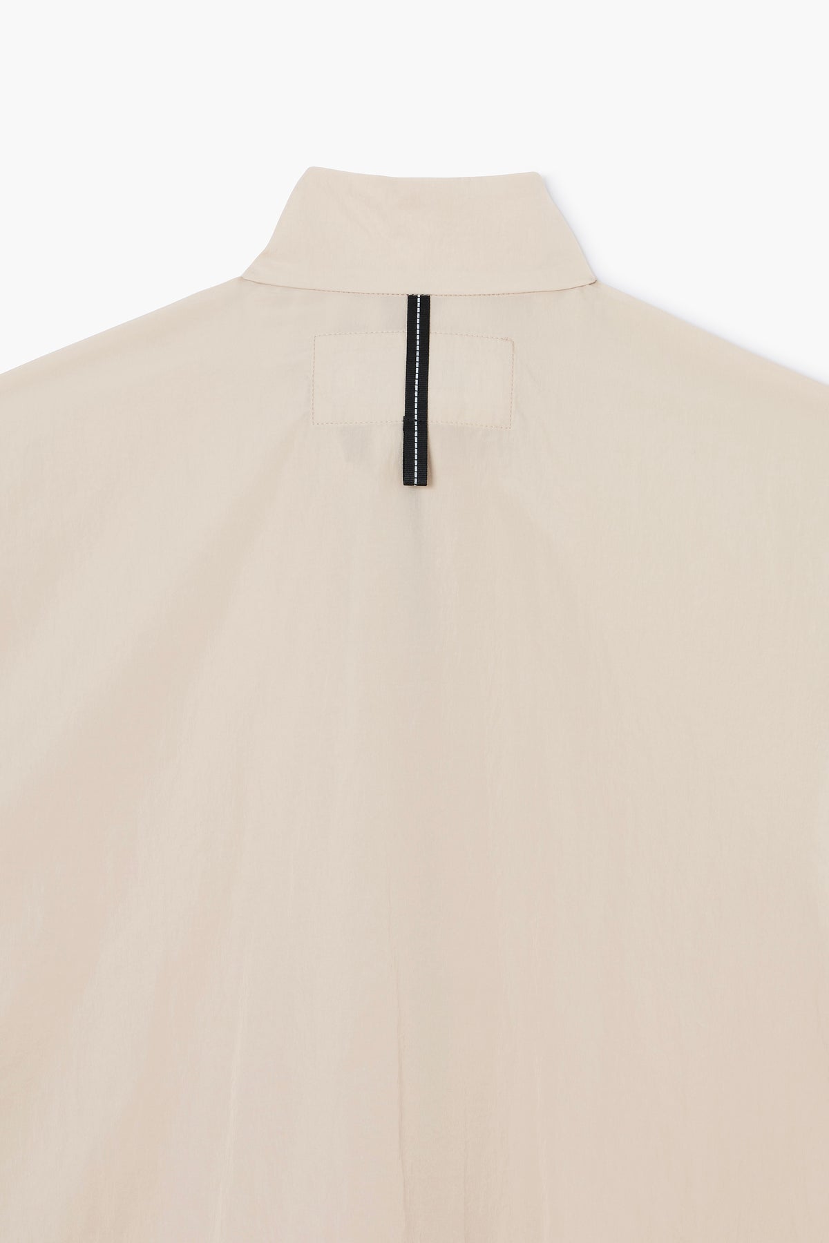 Training Zip Jacket - Off White Nylon