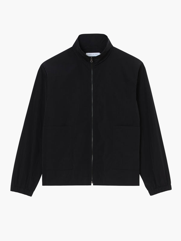 Training Zip Jacket - Black Nylon