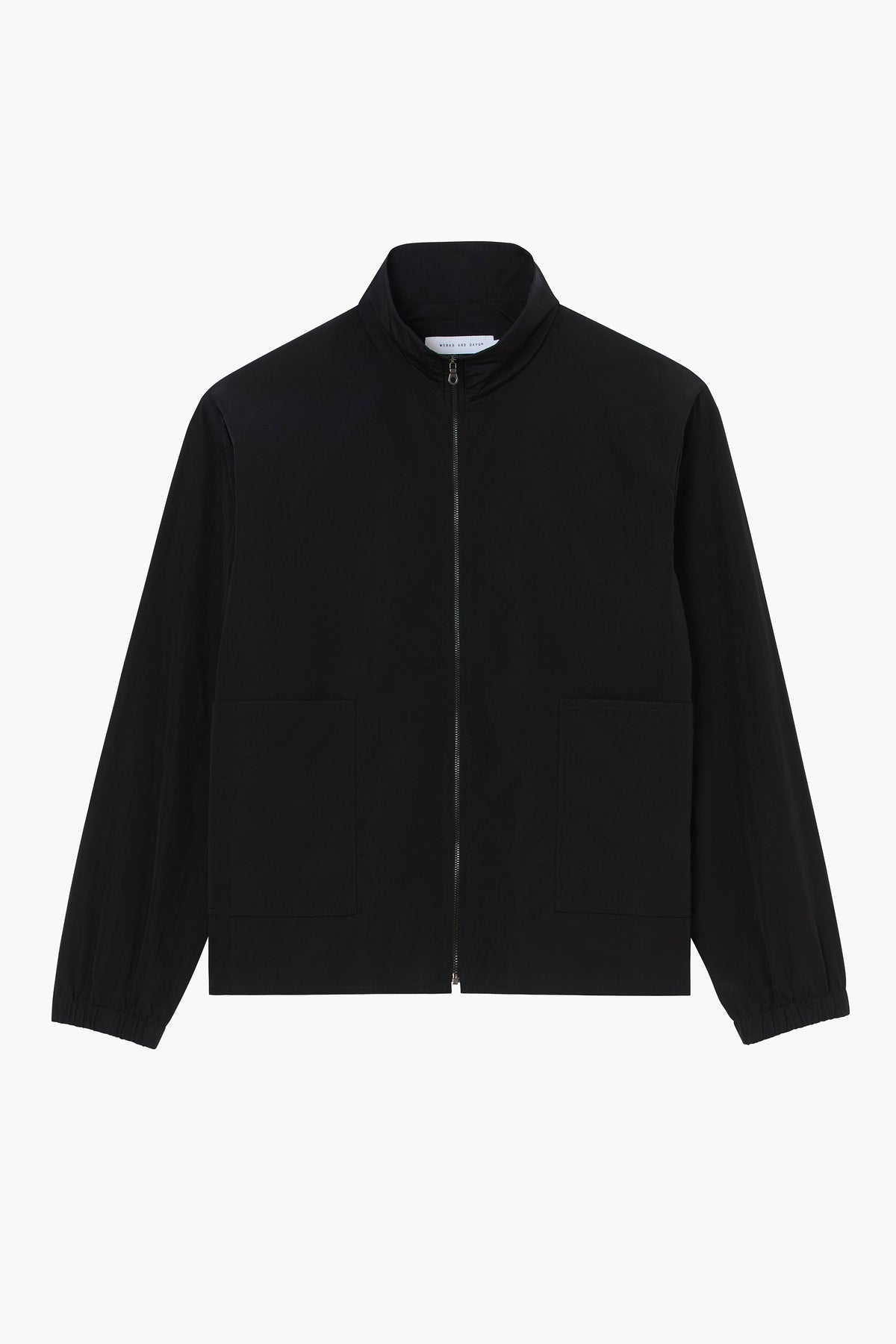 Training Zip Jacket - Black Nylon